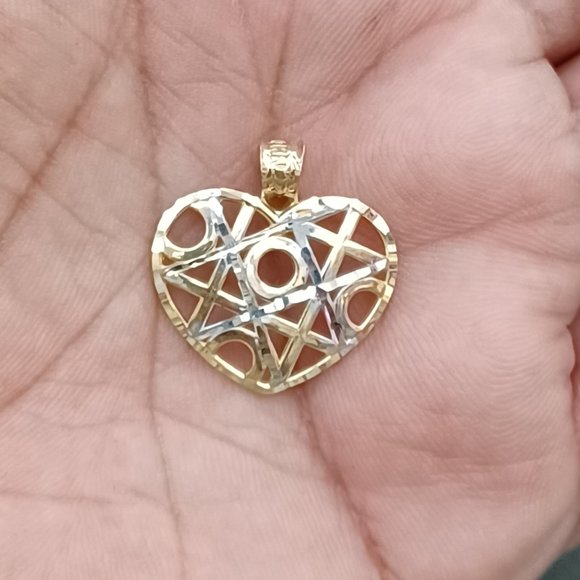 10kt Real Gold Heart Pendant